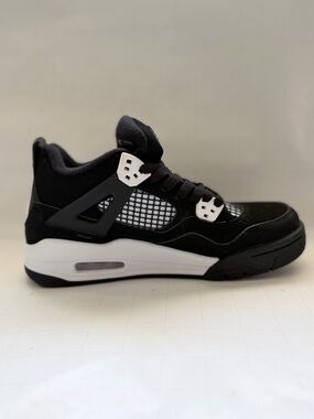Jordan Black and White Retro Basketball Sneakers